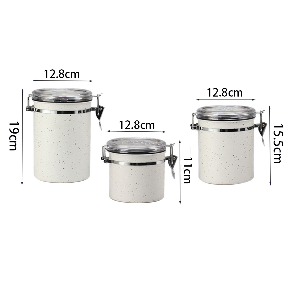 Coffee Canister With Clear Lid, Help You Know What Is Inside — 4