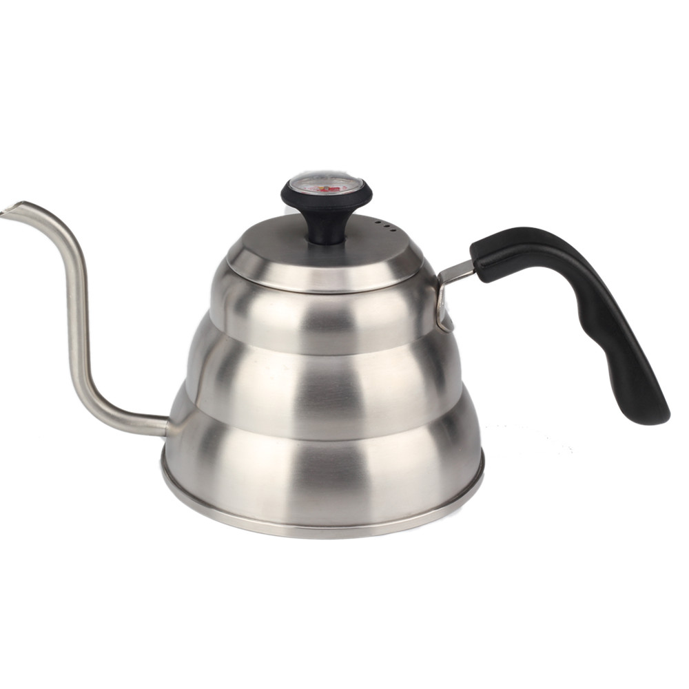 Gooseneck Coffee Kettle 3 Ply Stainless Steel Base — product information