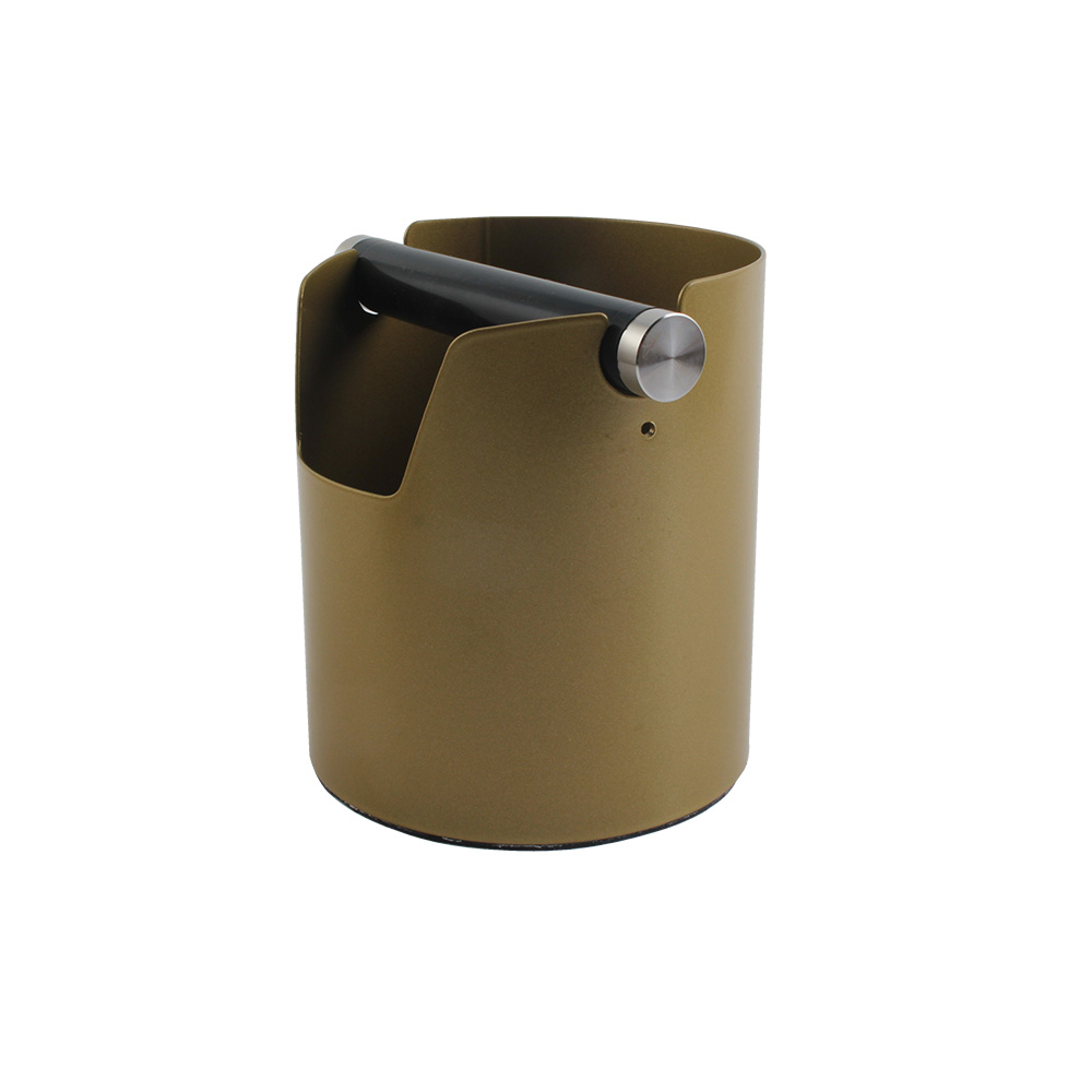 Espresso Knock Box Non Slip Coffee Ground Knock Box With Rubber Ring — 6