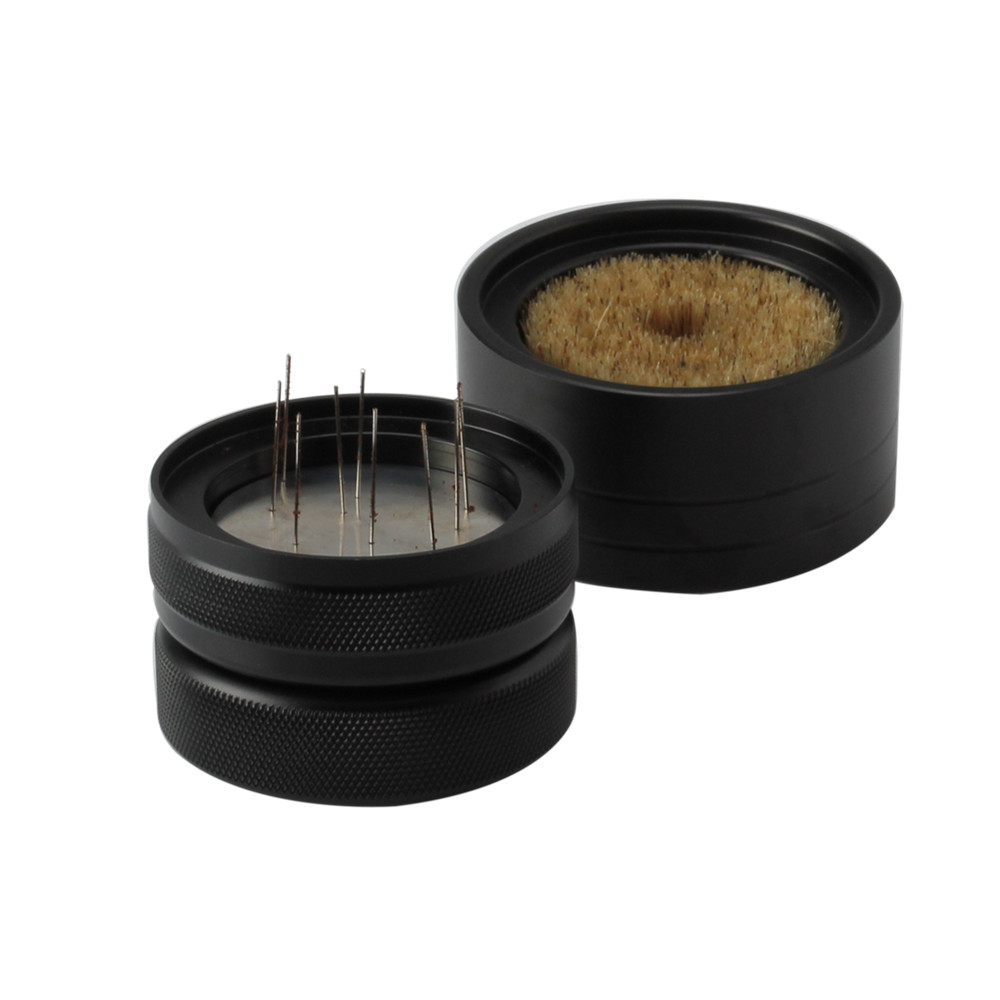 Stainless Steel Needle Coffee Stirring Distribution Tool With Base