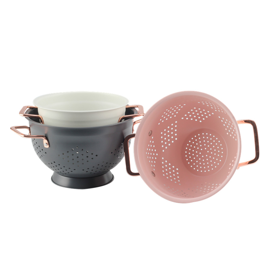 Good Grips Iron Colander Set, Metal — 3