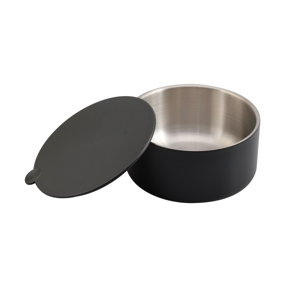 Double Wall Insulated Bowl, Stainless Steel Soup Bowls, Metal Mixing Bowls — 3