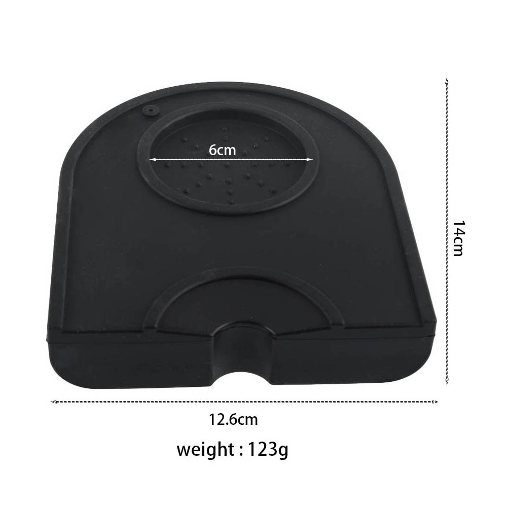 Silicone Coffee Tamper Mat, Espresso Tamper Pad — product information