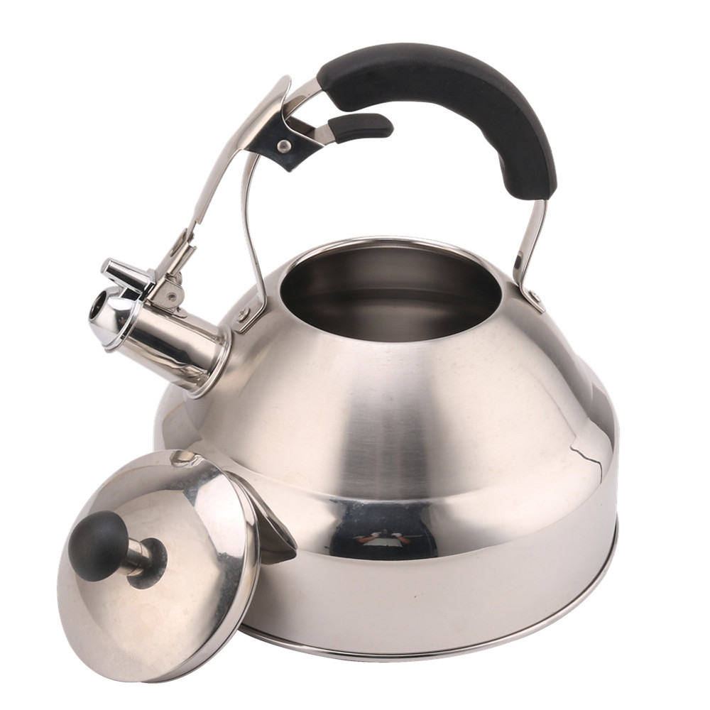 Whistling Kettle for Kitchen-Silver Color — product information