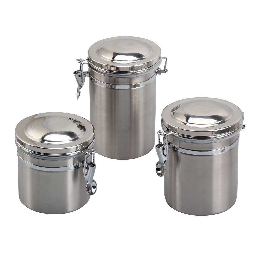 Stainless Steel Kitchen Canister for Kitchen Storage, Food Storage, Pantry Storage — 4