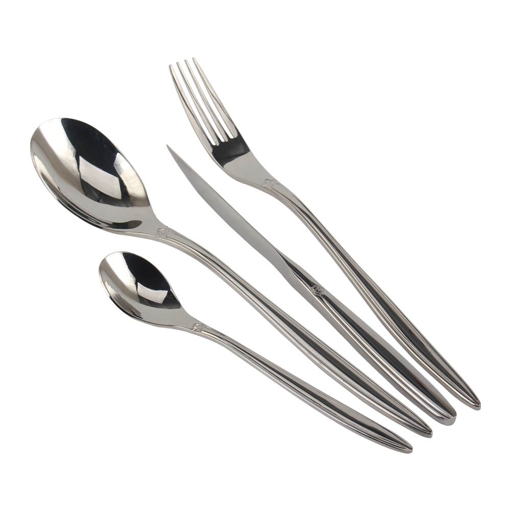 Food-Grade Stainless Steel Flatware Cutlery Sets — 10
