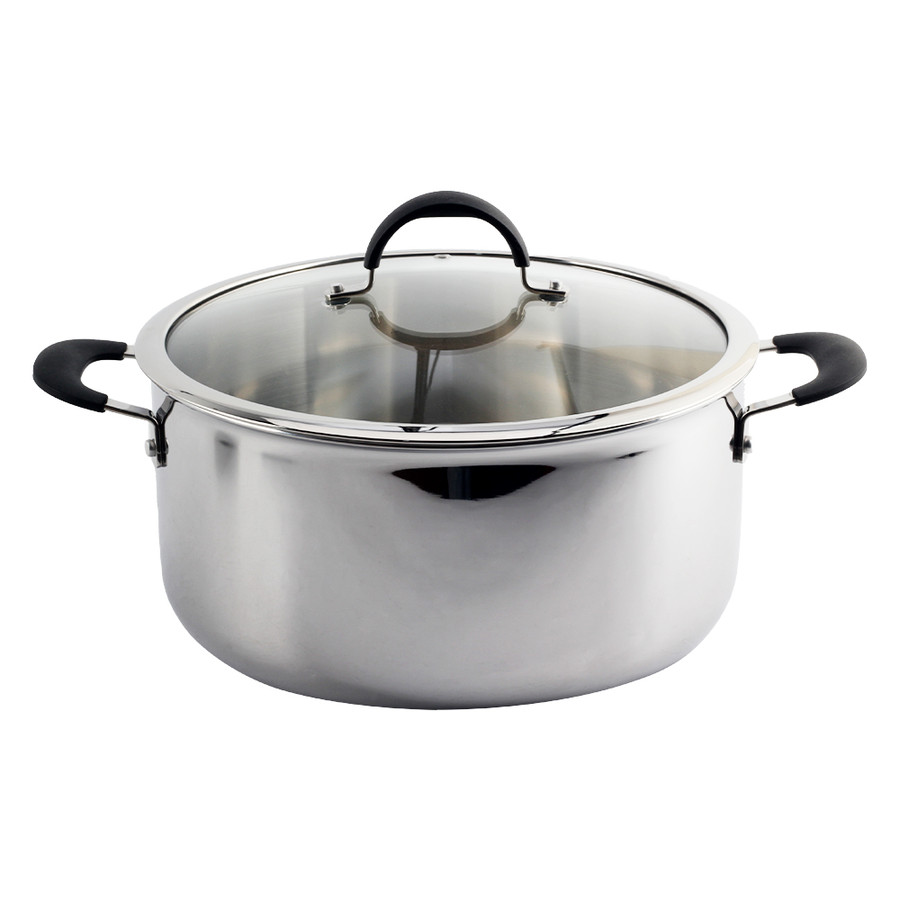 3 Ply Whole Clad Stainless Steel Stock Pot