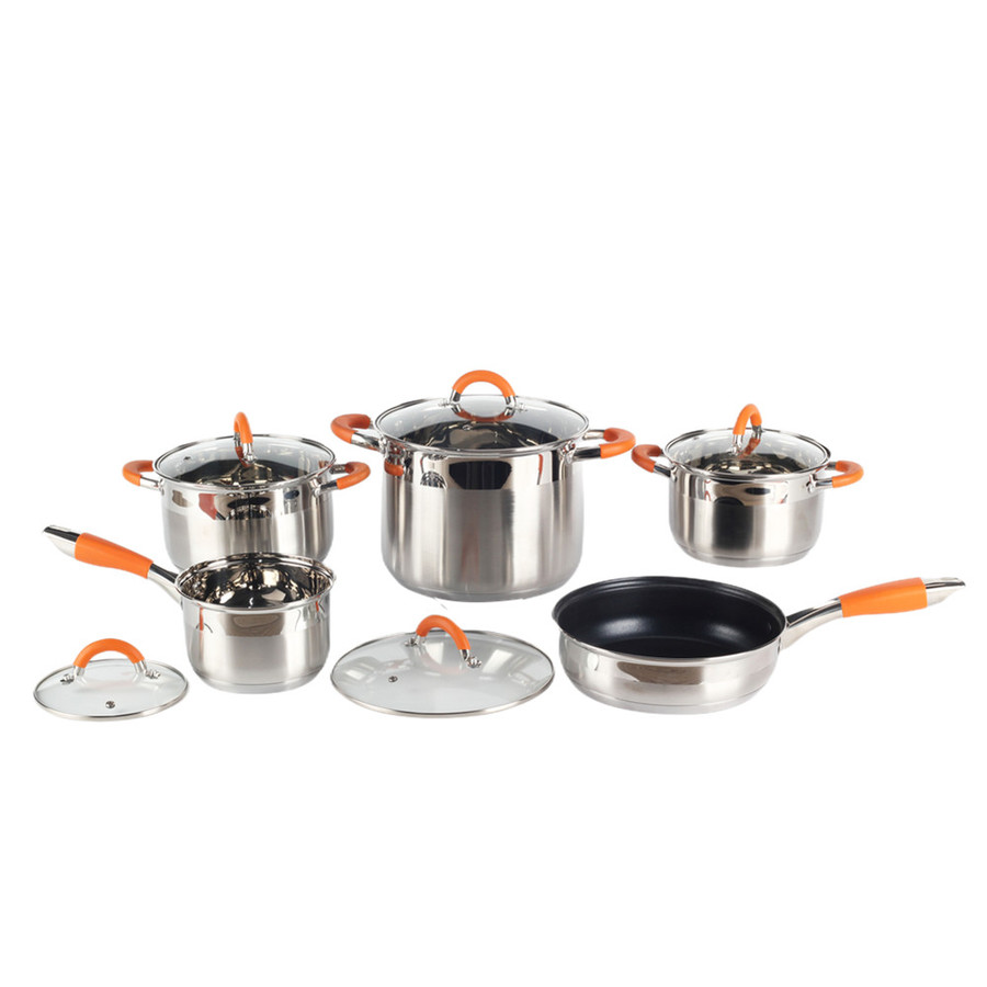 10pcs Non-Stick Cookware Set